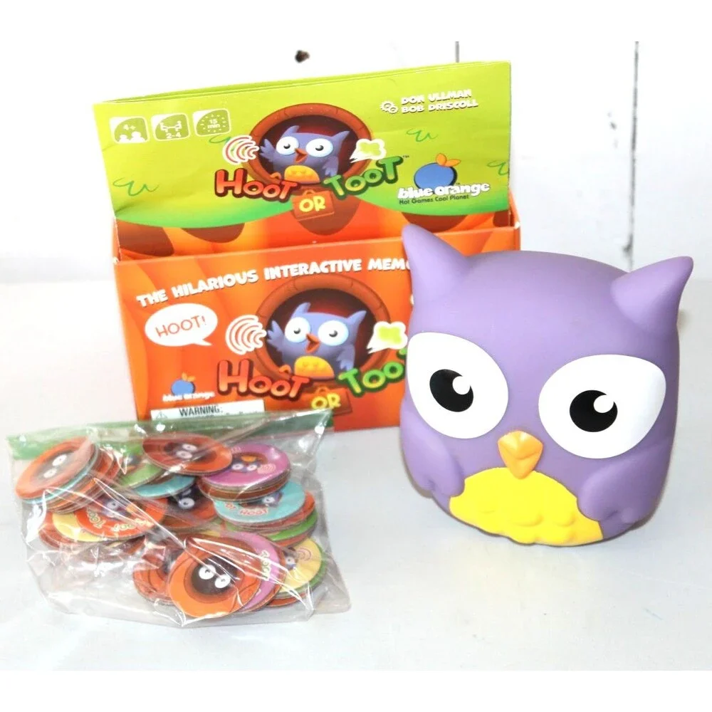 Hoot or Toot The Hilarious Interactive Memory Game Ages 4+- 2023